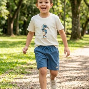 Conjunto Masc Onda Meia Malha